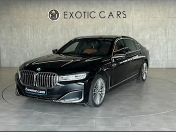 BMW  7-Series  730 Li  2020  Automatic  57,000 Km  6 Cylinder  Rear Wheel Drive (RWD)  Sedan  Black