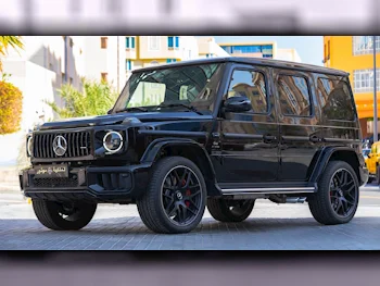 Mercedes-Benz  G-Class  63 AMG  2025  Automatic  400 Km  8 Cylinder  Four Wheel Drive (4WD)  SUV  Black