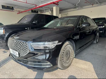 Genesis  G90  2020  Automatic  68,000 Km  8 Cylinder  All Wheel Drive (AWD)  Sedan  Black  With Warranty