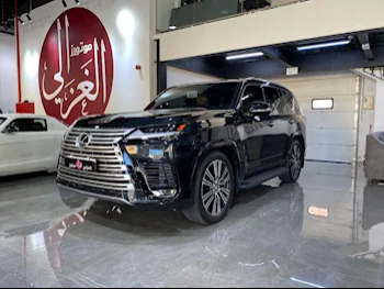  Lexus  LX  600 Luxury  2024  Automatic  24,000 Km  6 Cylinder  Four Wheel Drive (4WD)  SUV  Black  With Warranty
