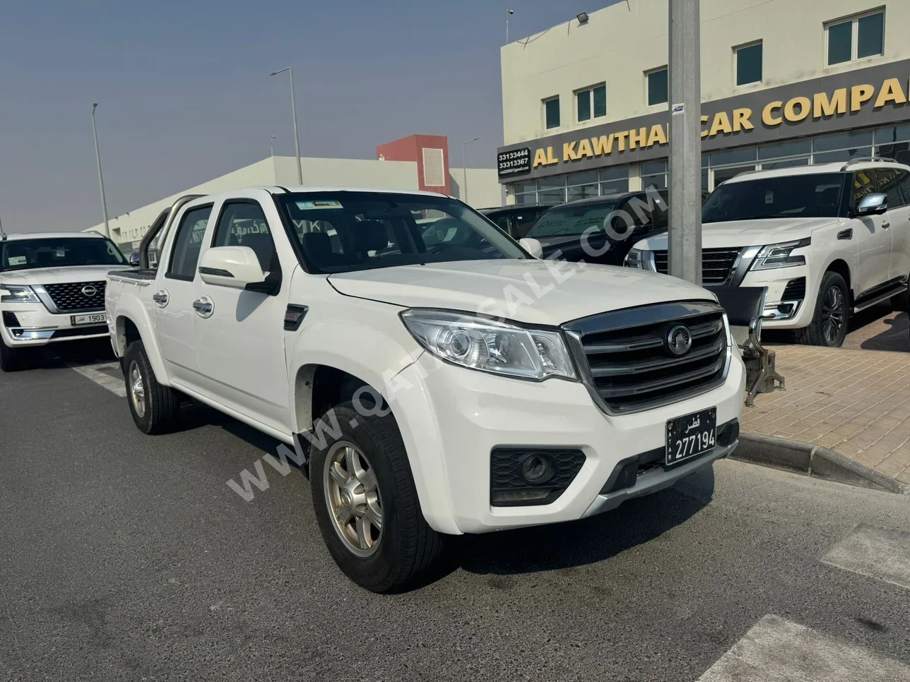 Great Wall  Wingle 6  2020  Automatic  194,000 Km  4 Cylinder  Four Wheel Drive (4WD)  Pick Up  White