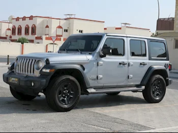 Jeep  Wrangler  2018  Automatic  65,000 Km  6 Cylinder  Four Wheel Drive (4WD)  SUV  Silver