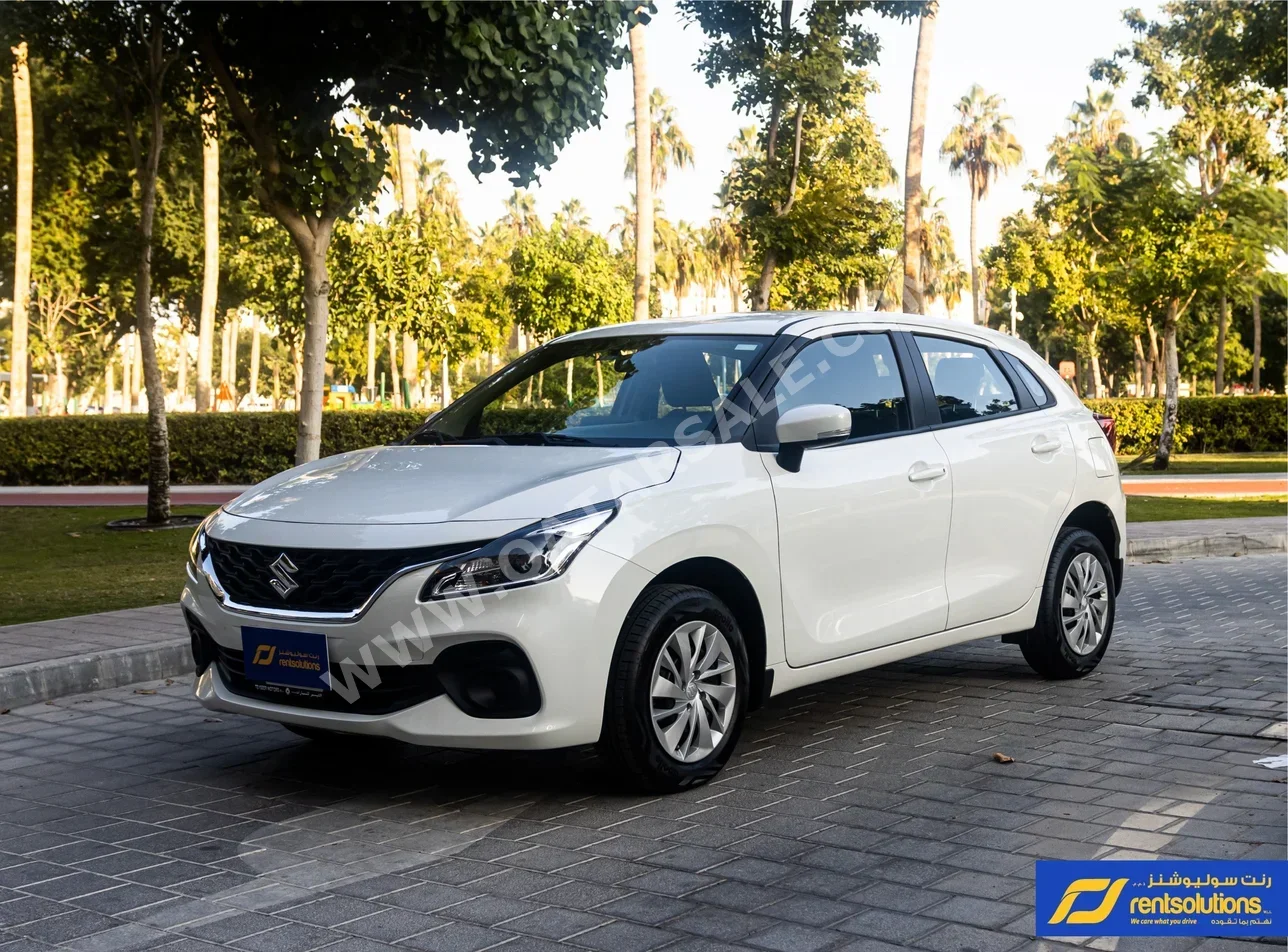 Suzuki  Baleno GL  4 Cylinder  Sedan  White  2025