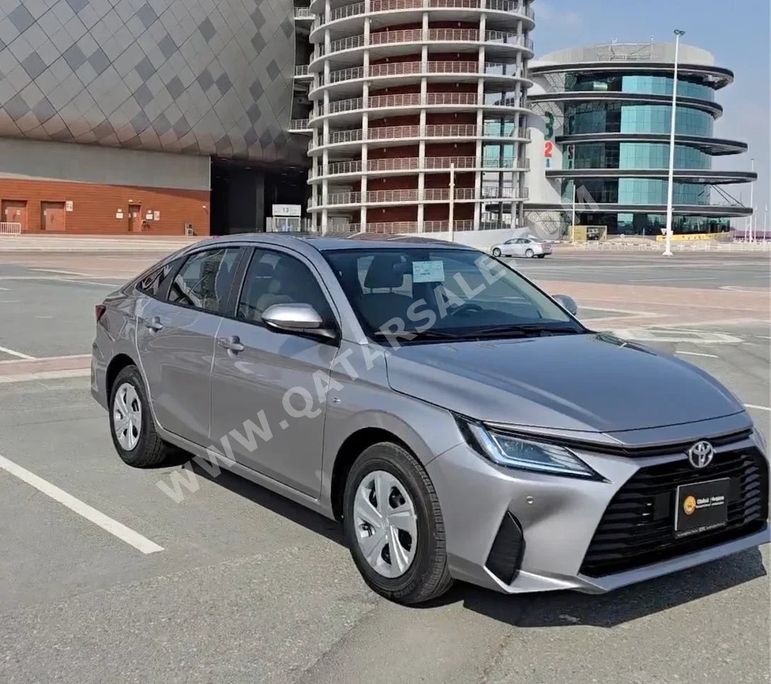 Toyota  Yaris  4 Cylinder  Sedan  Silver  2024