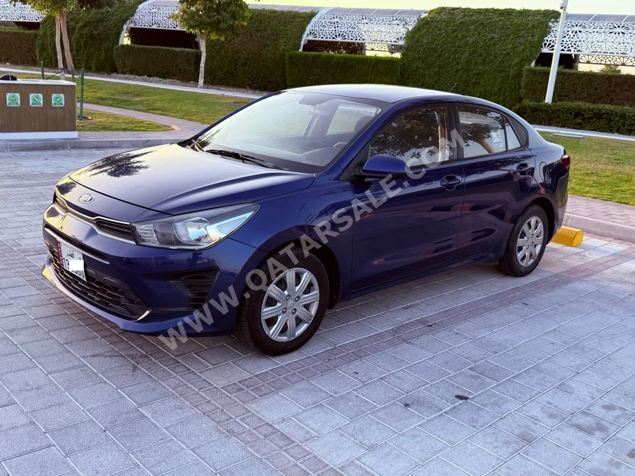 Kia  Rio  Sedan  Blue  2023