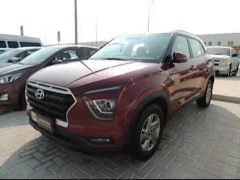 Hyundai  Creta  2022  Automatic  73,000 Km  4 Cylinder  Front Wheel Drive (FWD)  SUV  Red