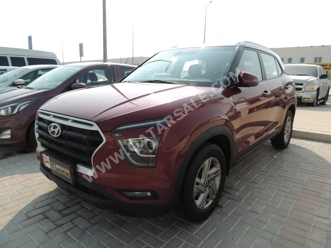 Hyundai  Creta  2022  Automatic  73,000 Km  4 Cylinder  Front Wheel Drive (FWD)  SUV  Red