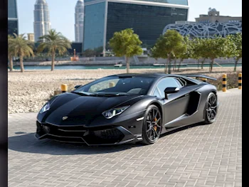 Lamborghini  Aventador  2014  Automatic  34,000 Km  12 Cylinder  Rear Wheel Drive (RWD)  Coupe / Sport  Black