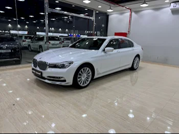 BMW  7-Series  730 Li  2016  Automatic  64,000 Km  6 Cylinder  Rear Wheel Drive (RWD)  Sedan  White