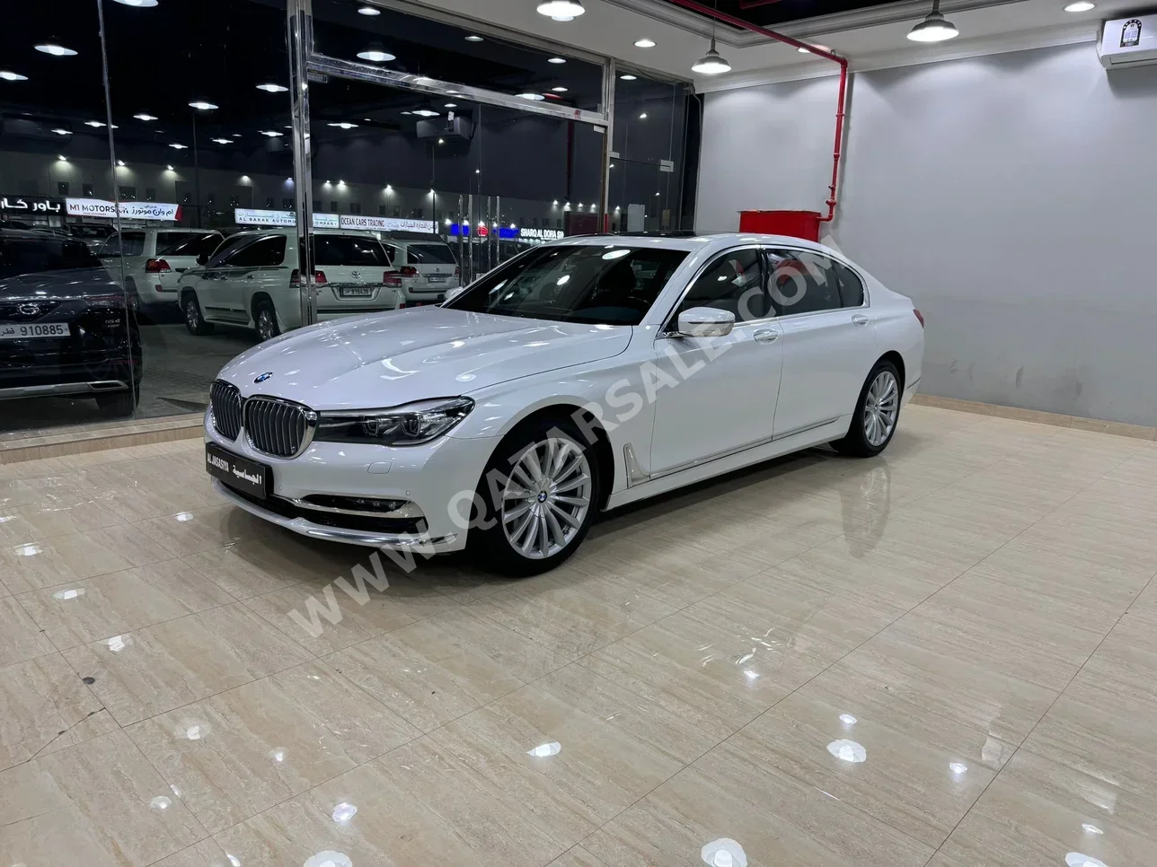 BMW  7-Series  730 Li  2016  Automatic  64,000 Km  6 Cylinder  Rear Wheel Drive (RWD)  Sedan  White