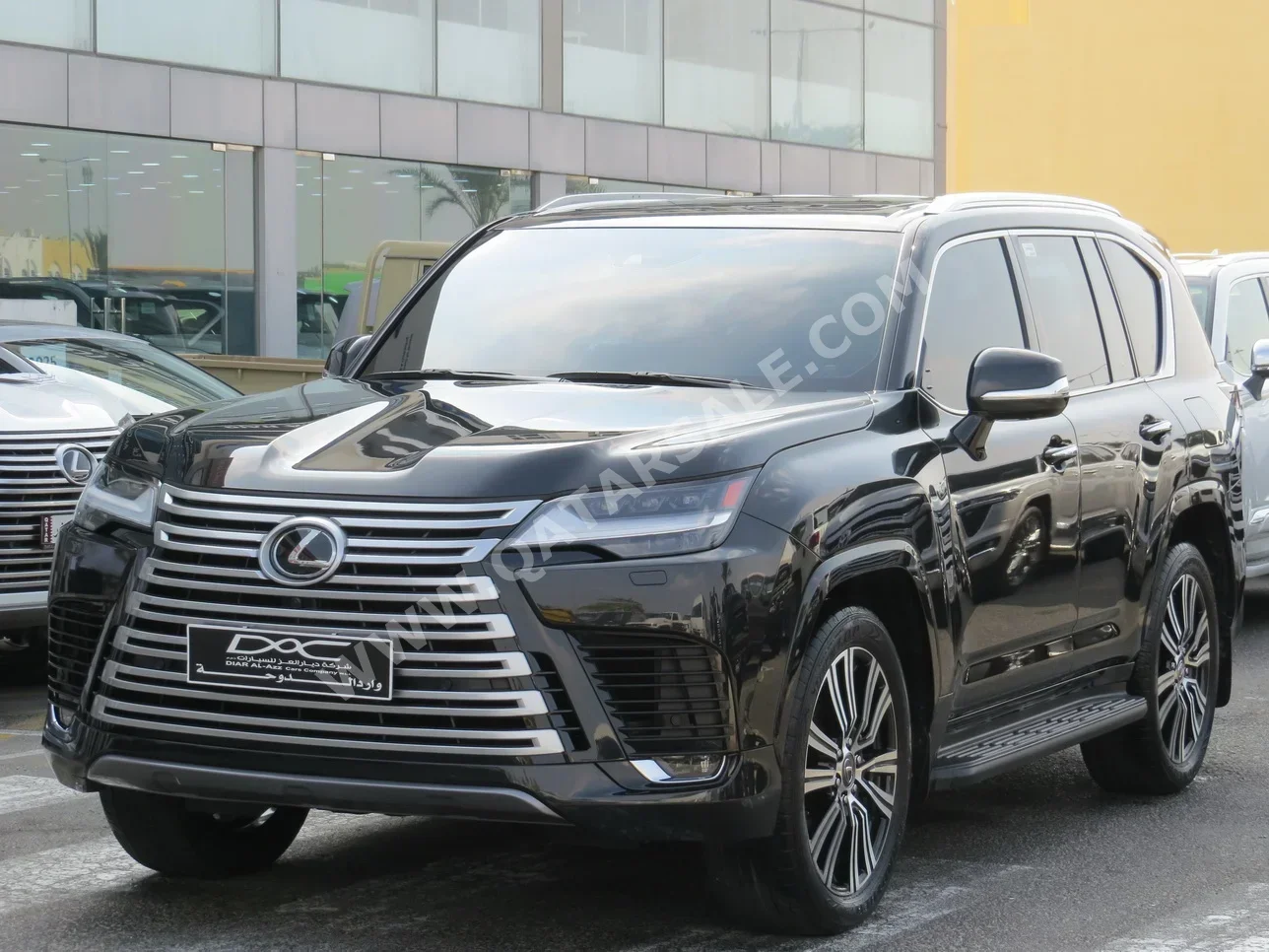 Lexus  LX  600 Luxury  2023  Automatic  19,000 Km  6 Cylinder  Four Wheel Drive (4WD)  SUV  Black  With Warranty