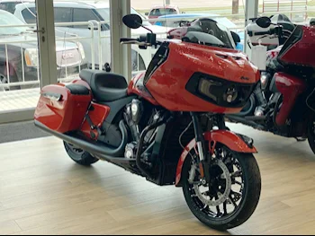 Indian Motors  CHIEFTAIN DARK HORSE -  2024 - Color Orange -  Warranty