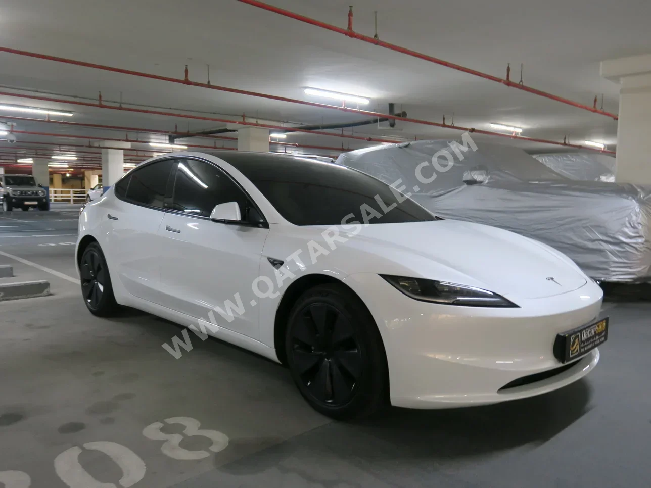 Tesla  Model 3  2024  Automatic  17,000 Km  0 Cylinder  All Wheel Drive (AWD)  Sedan  White  With Warranty