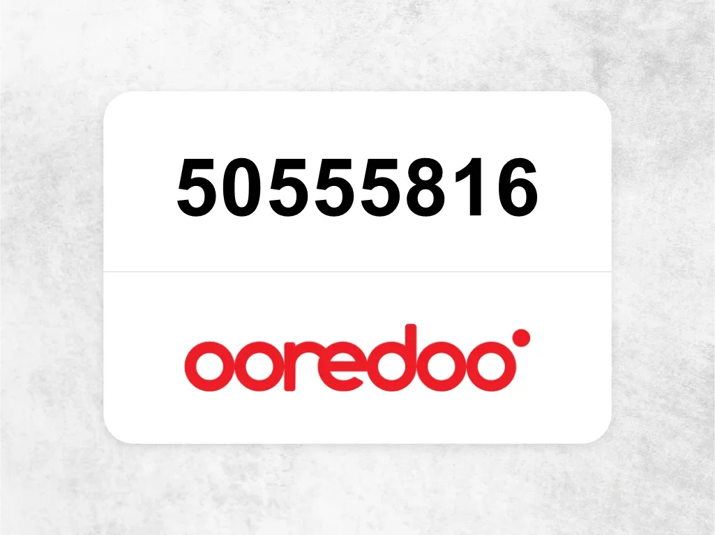 Ooredoo Mobile Phone  50555816