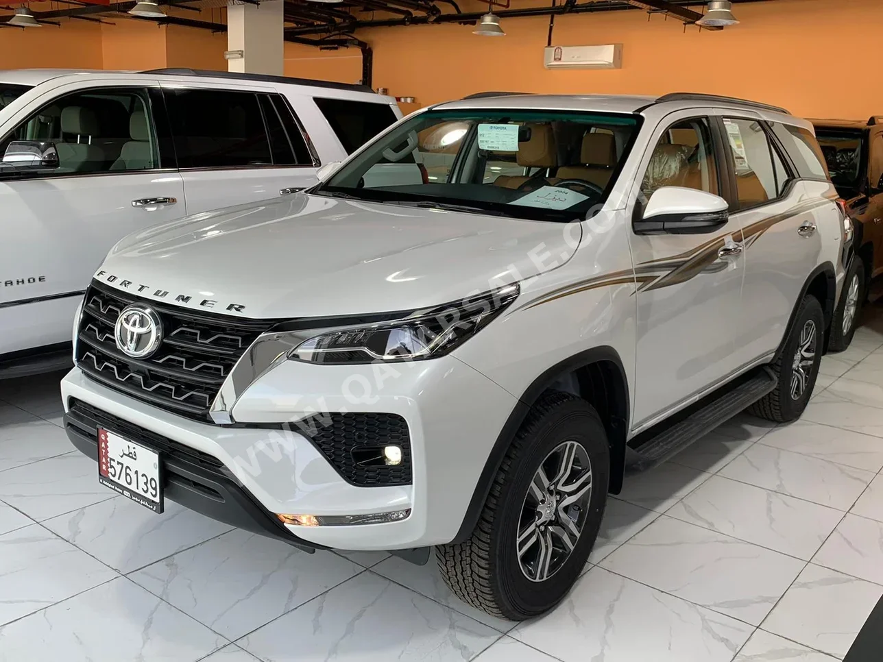 Toyota  Fortuner  2024  Automatic  0 Km  4 Cylinder  Four Wheel Drive (4WD)  SUV  White  With Warranty