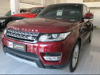 Land Rover  Range Rover  Sport HSE  2015  Automatic  91,000 Km  6 Cylinder  Four Wheel Drive (4WD)  SUV  Maroon