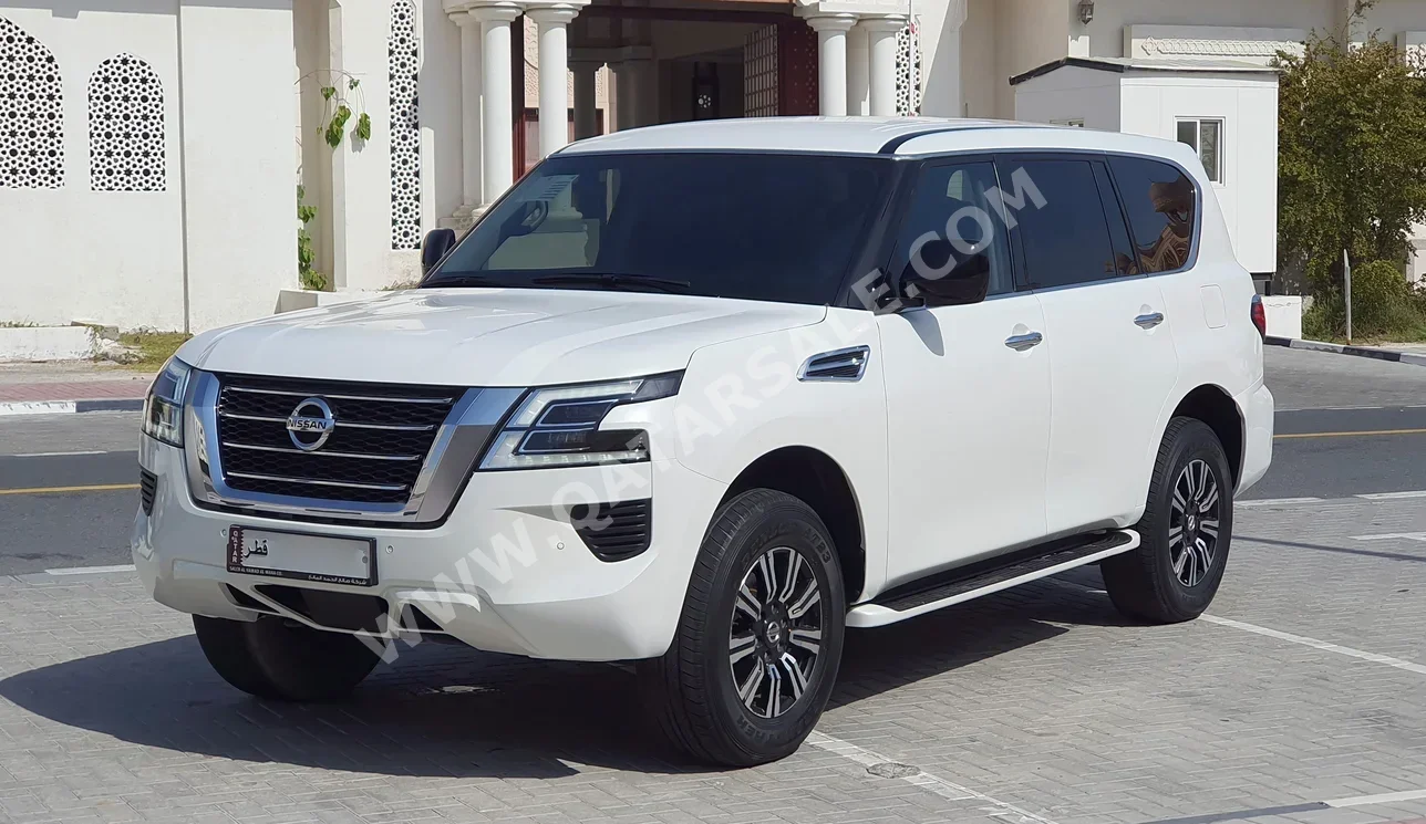 Nissan  Patrol  XE  2020  Automatic  91,000 Km  6 Cylinder  Four Wheel Drive (4WD)  SUV  White  With Warranty