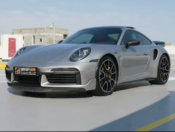 Porsche  911  Turbo S  2024  Automatic  18,000 Km  6 Cylinder  Rear Wheel Drive (RWD)  Coupe / Sport  Silver  With Warranty