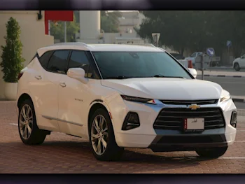 Chevrolet  Blazer  LT Premium  2019  Automatic  55,000 Km  6 Cylinder  All Wheel Drive (AWD)  SUV  White