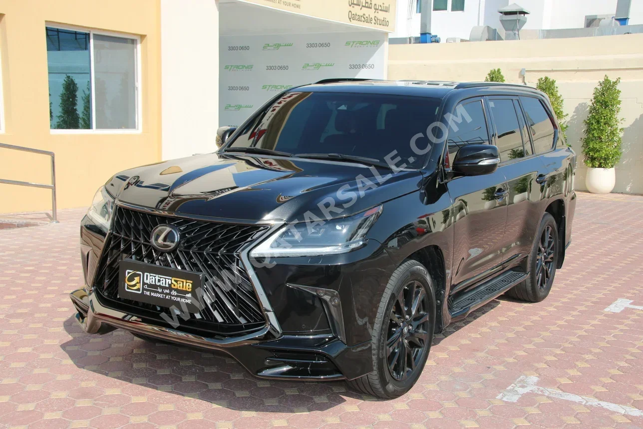 Lexus  LX  570 S Black Edition  2019  Automatic  117,000 Km  8 Cylinder  Four Wheel Drive (4WD)  SUV  Black