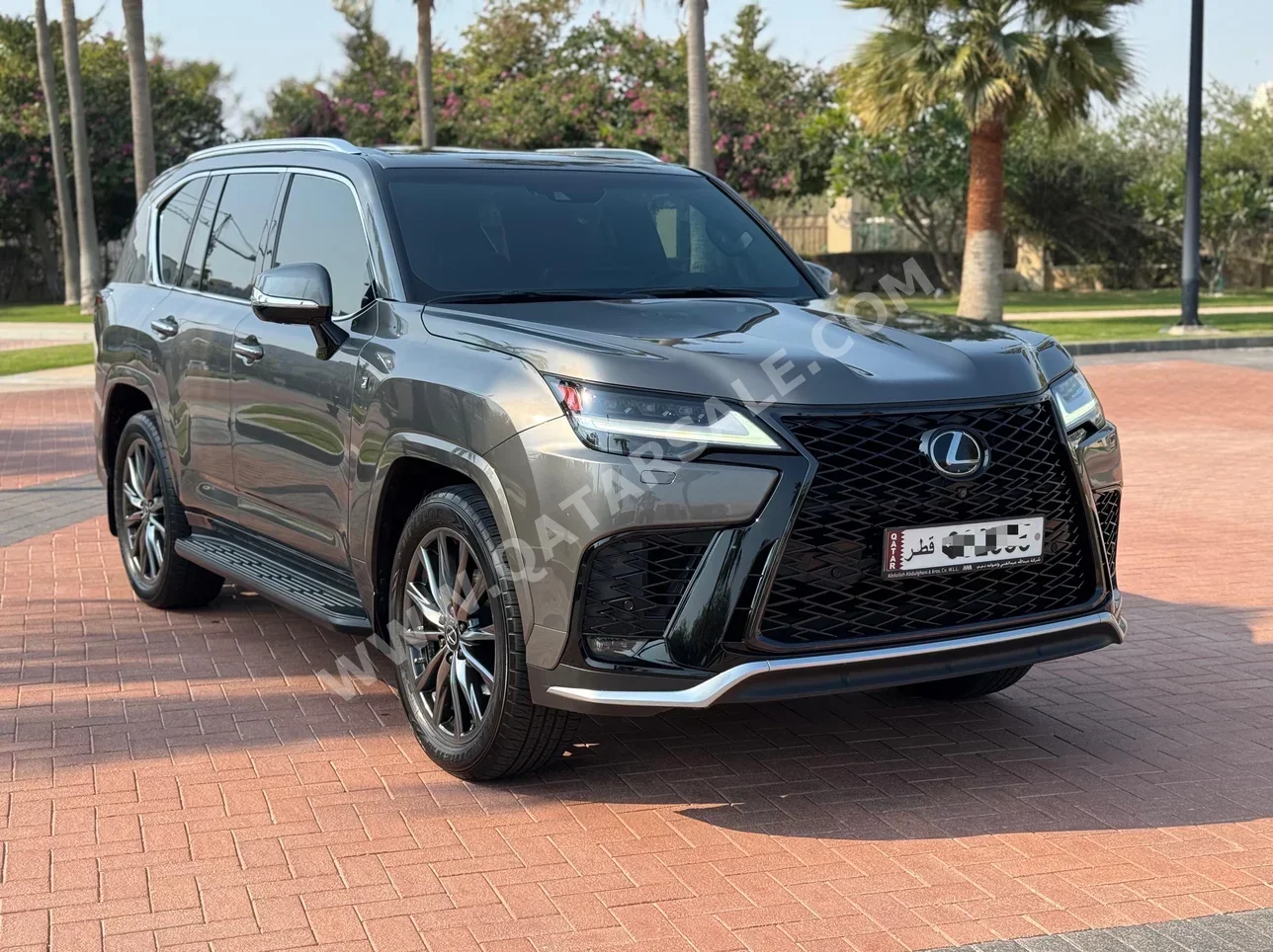 Lexus  LX  600 F Sport  2022  Automatic  60,000 Km  6 Cylinder  Four Wheel Drive (4WD)  SUV  Gray  With Warranty