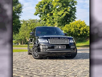  Land Rover  Range Rover  Vogue  Autobiography  2018  Automatic  140,000 Km  8 Cylinder  Four Wheel Drive (4WD)  SUV  Black  With Warranty