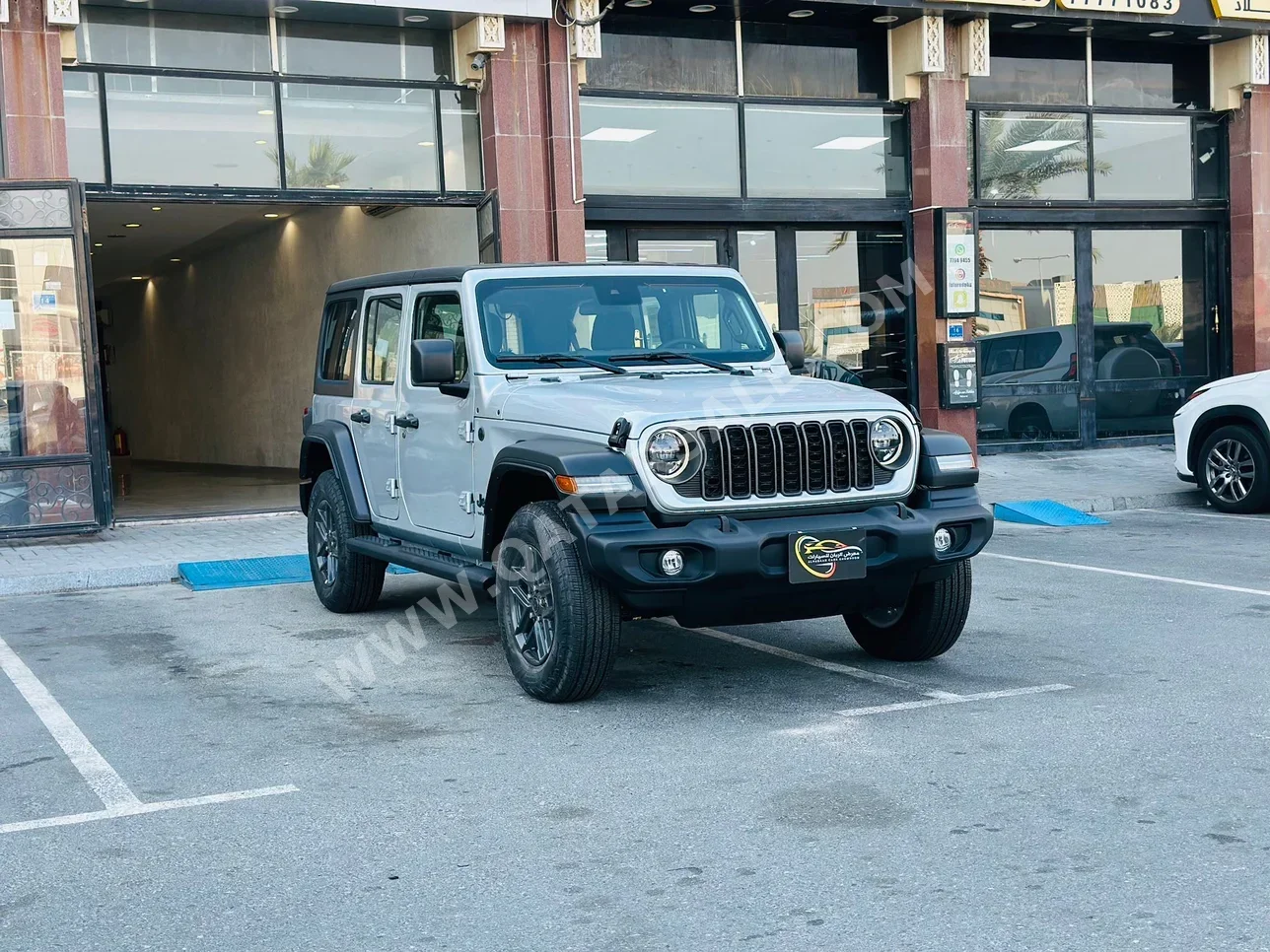 Jeep  Wrangler  Sport  2024  Automatic  0 Km  6 Cylinder  Four Wheel Drive (4WD)  SUV  Silver  With Warranty