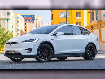 Tesla  Model X  100 D  2017  Automatic  30,000 Km  0 Cylinder  Four Wheel Drive (4WD)  SUV  White