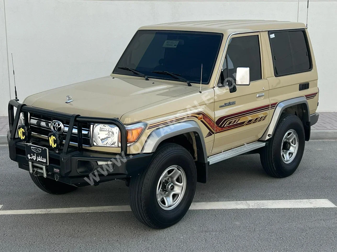 Toyota  Land Cruiser  LX  2021  Manual  61,000 Km  6 Cylinder  Four Wheel Drive (4WD)  Pick Up  Beige