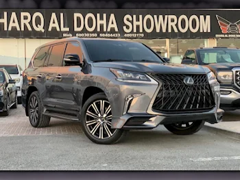 Lexus  LX  570 S Black Edition  2019  Automatic  190,000 Km  8 Cylinder  Four Wheel Drive (4WD)  SUV  Gray