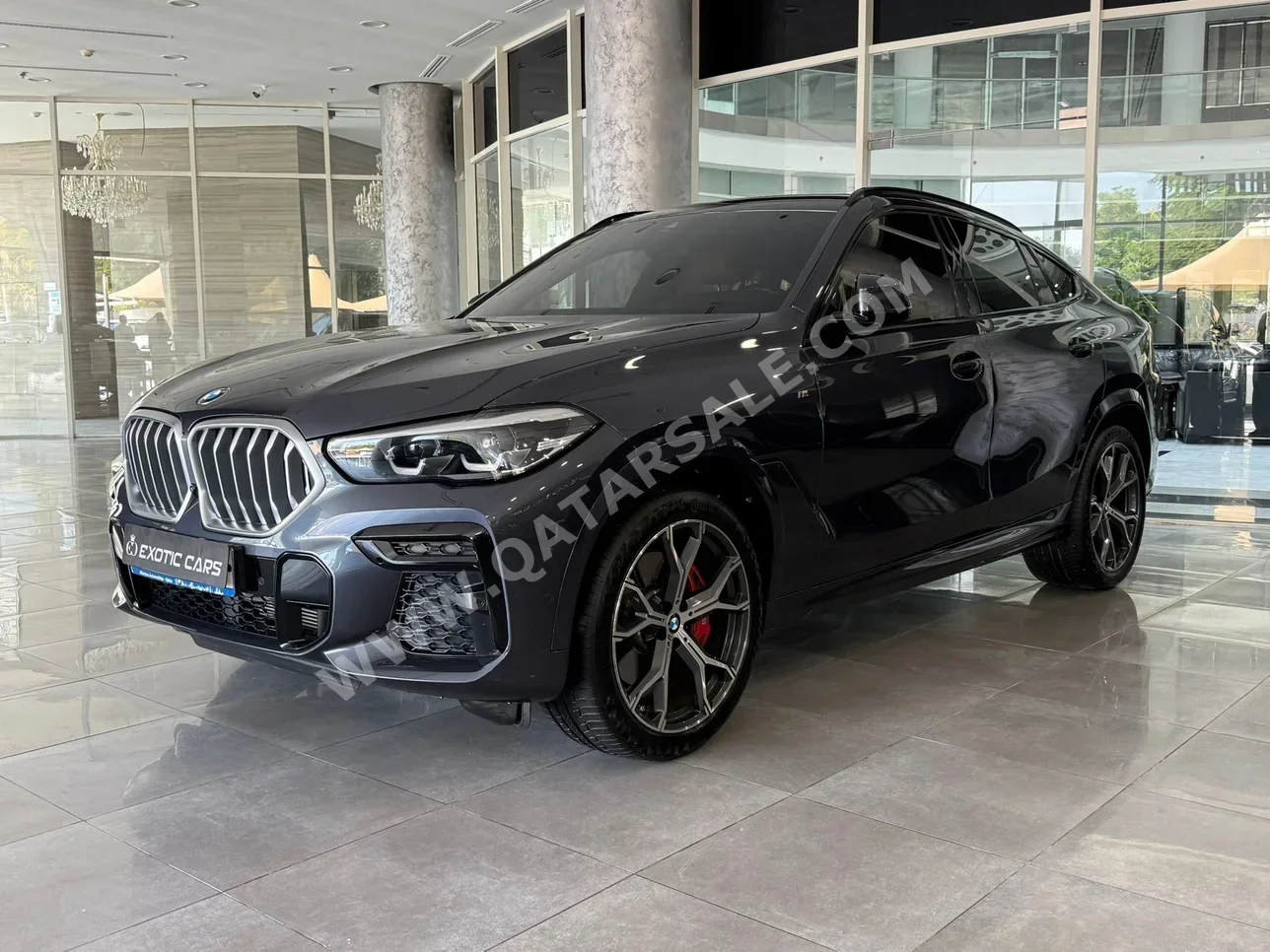 BMW  X-Series  X6 M40i  2022  Automatic  66,000 Km  6 Cylinder  Four Wheel Drive (4WD)  SUV  Gray  With Warranty