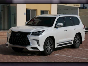  Lexus  LX  570  2019  Automatic  177,000 Km  8 Cylinder  Four Wheel Drive (4WD)  SUV  White  With Warranty