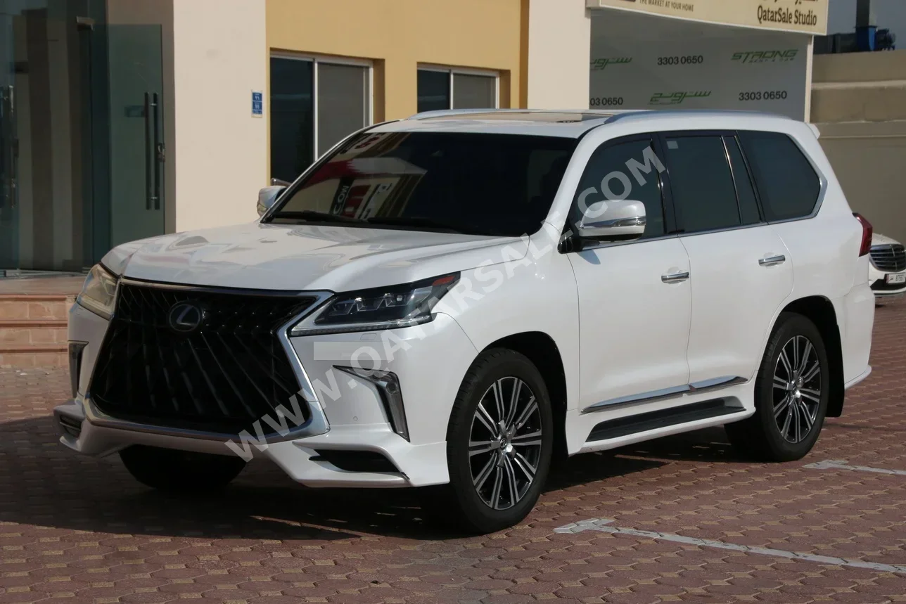  Lexus  LX  570  2019  Automatic  177,000 Km  8 Cylinder  Four Wheel Drive (4WD)  SUV  White  With Warranty