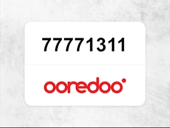 77771311  Ooredoo Mobile Phone