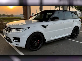 Land Rover  Range Rover  Sport Super charged  2016  Automatic  113,000 Km  8 Cylinder  Four Wheel Drive (4WD)  SUV  White  With Warranty