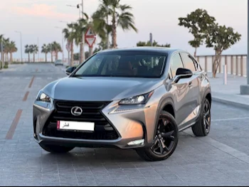 Lexus  NX  200 T  2017  Automatic  125,000 Km  4 Cylinder  All Wheel Drive (AWD)  SUV  Sonic Titanium