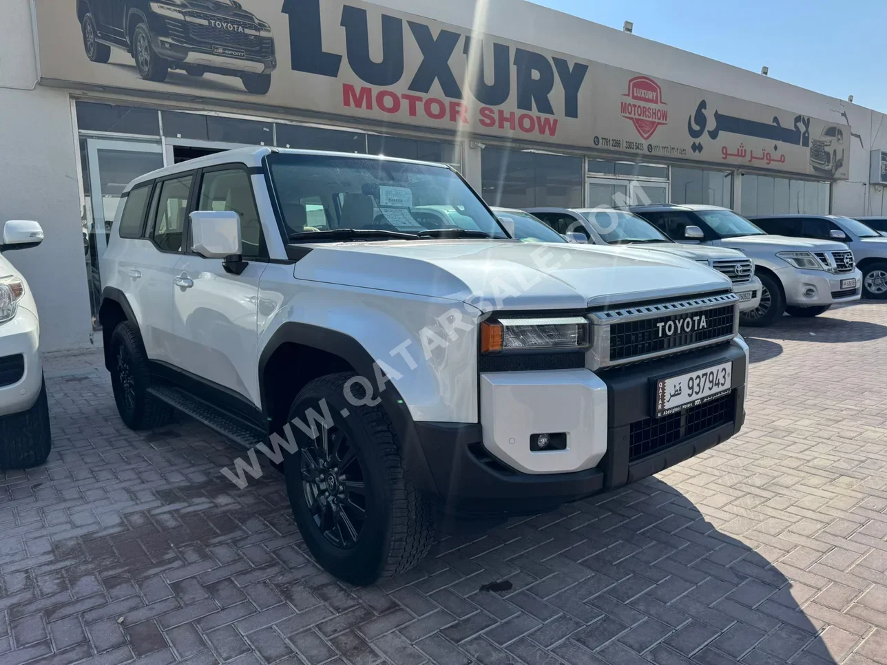  Toyota  Prado  TX Turbo  2024  Automatic  200 Km  6 Cylinder  Four Wheel Drive (4WD)  SUV  White  With Warranty