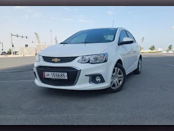 Chevrolet  Aveo  2018  Automatic  103,950 Km  4 Cylinder  Front Wheel Drive (FWD)  Sedan  White