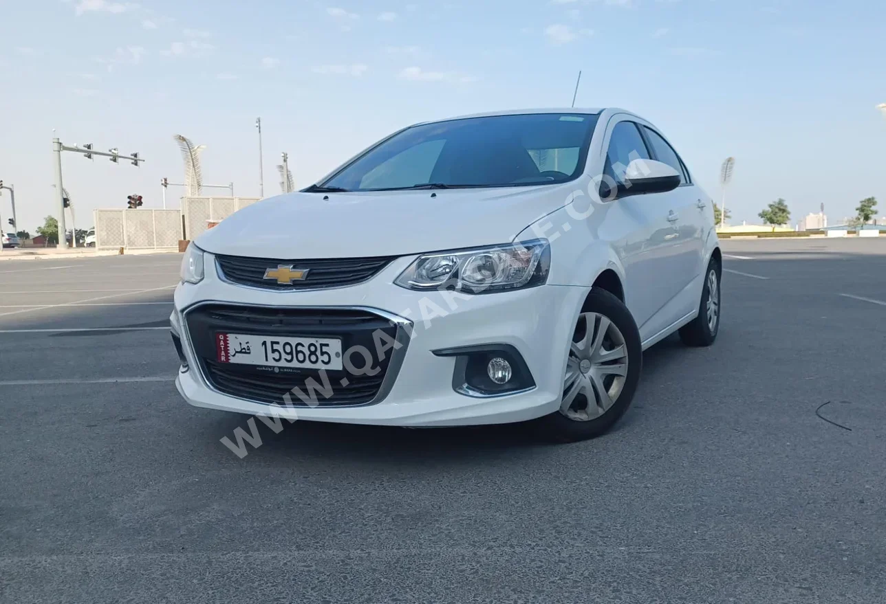 Chevrolet  Aveo  2018  Automatic  103,950 Km  4 Cylinder  Front Wheel Drive (FWD)  Sedan  White