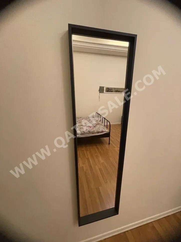 Mirrors Full Length  Rectangle  Medium  Black