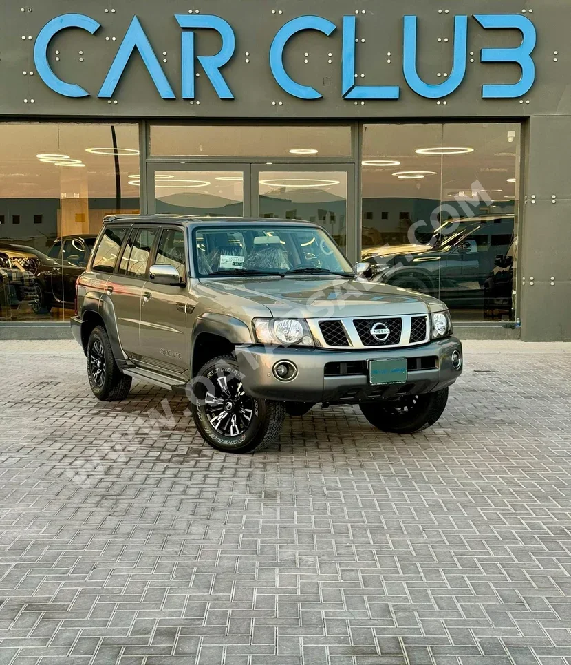 Nissan  Patrol  Super Safari  2024  Automatic  0 Km  6 Cylinder  Four Wheel Drive (4WD)  SUV  Gold  With Warranty