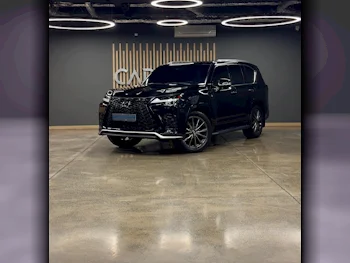Lexus  LX  600 F Sport  2022  Automatic  46,000 Km  6 Cylinder  Four Wheel Drive (4WD)  SUV  Black