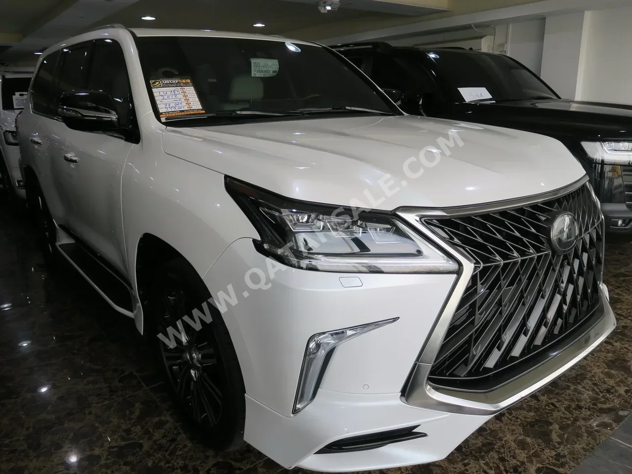  Lexus  LX  570 S  2018  Automatic  77,000 Km  8 Cylinder  Four Wheel Drive (4WD)  SUV  White  With Warranty