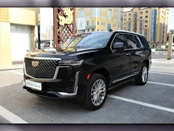 Cadillac  Escalade  Premium  2023  Automatic  23,000 Km  8 Cylinder  Four Wheel Drive (4WD)  SUV  Black  With Warranty