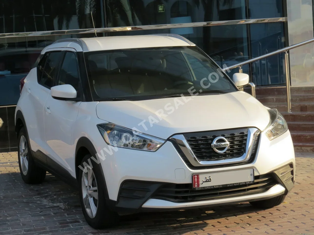 Nissan  Kicks  2019  Automatic  105,000 Km  4 Cylinder  Front Wheel Drive (FWD)  SUV  White