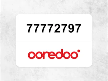 77772797  Ooredoo Mobile Phone