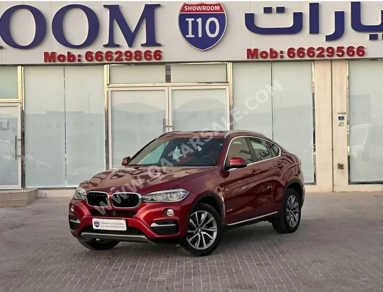 BMW  X-Series  X6  2015  Automatic  170,000 Km  6 Cylinder  Four Wheel Drive (4WD)  SUV  Maroon