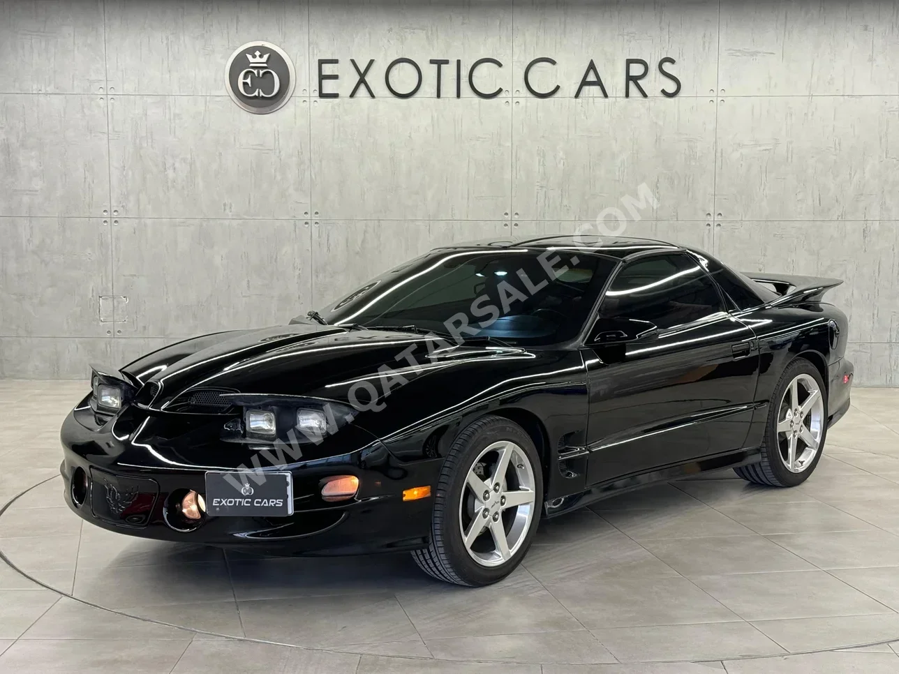 Pontiac  Trans AM  2002  Manual  104,000 Km  8 Cylinder  Rear Wheel Drive (RWD)  Coupe / Sport  Black