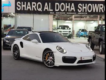 Porsche  911  Turbo S  2017  Automatic  59,000 Km  6 Cylinder  Rear Wheel Drive (RWD)  Coupe / Sport  White