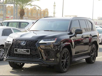 Lexus  LX  600 F Sport  2022  Automatic  33,000 Km  6 Cylinder  Four Wheel Drive (4WD)  SUV  Black  With Warranty